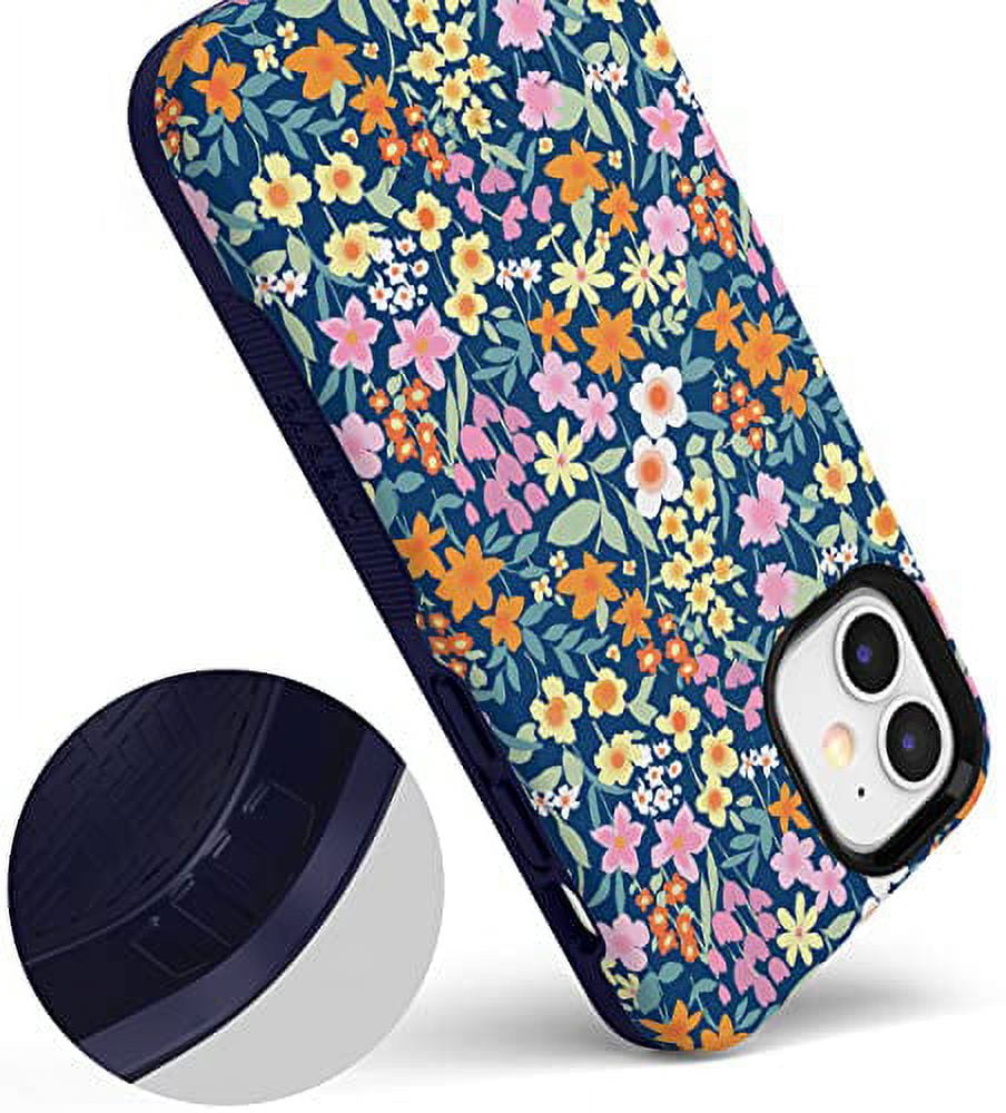 Casely iPhone Case | Compatible with MagSafe | Full Bloom | Navy Floral Case Casely iPhone Case | Compatible with MagSafe | Full Bloom | Navy Floral Case